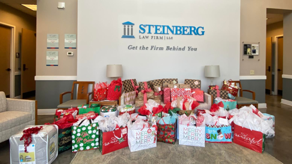 Steinberg Law Firm Spreads Holiday Cheer to Local Nursing Home Residents